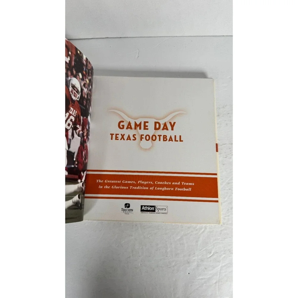Game Day Football Books Lot Texas Alabama Nebraska Wisconsin Penn State 2005